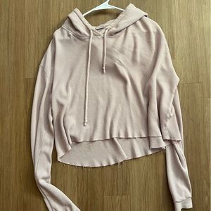 Brandy Melville Pink Sweatshirt - OSFM
